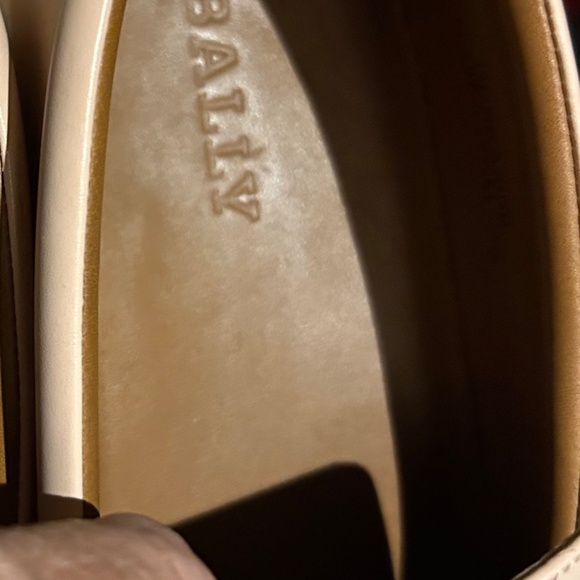 -BALLY Heska Leather Slip On Loafers EU38/ US 7.5-8 - Picture 4 of 13